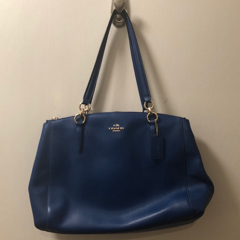 Coach leather purse